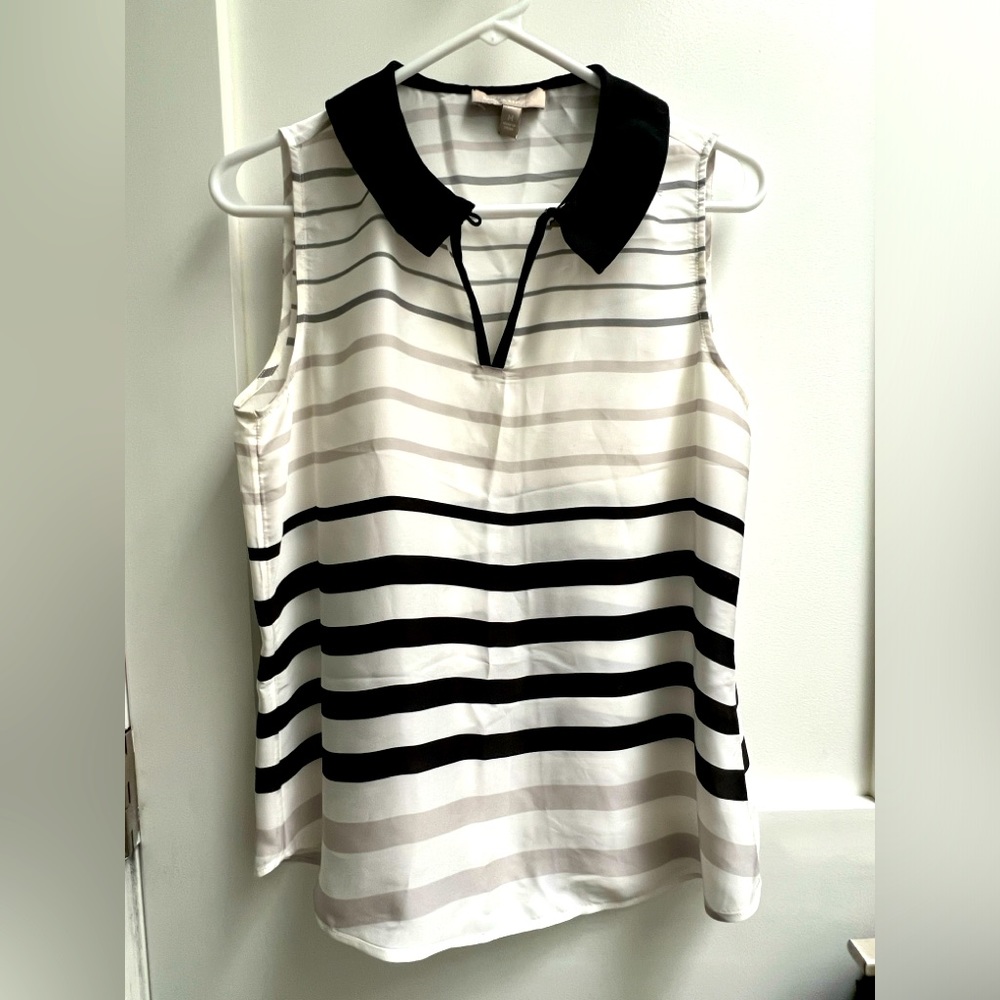 Banana Republic sleeveless blouse